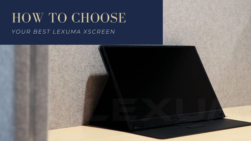 Comparison Between the Two Models of Lexuma XScreen Portable Monitor