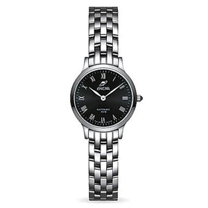 ENICAR Black and Silver Watch #262/30/280aB
