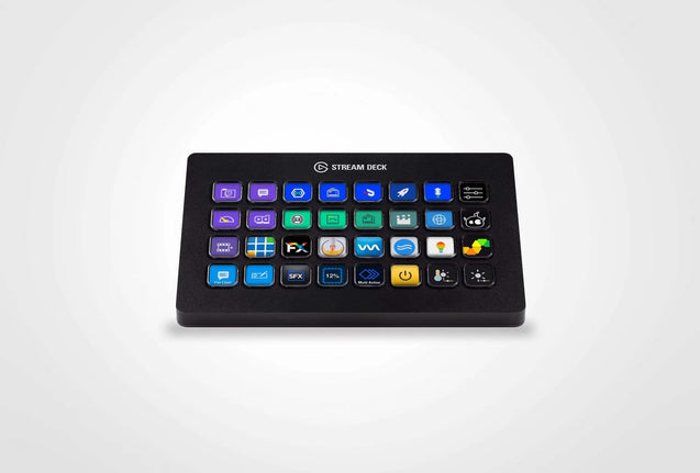 VElgato Stream Deck XL 32 LCD Keys, Adjustable, Unlimited Controlfront view