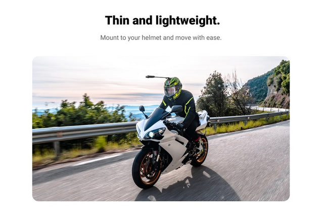 Insta360 Unicorn Helmet Mount New Version - Thin and lightweight