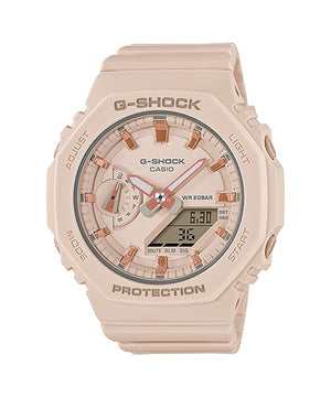 CASIO Pink G-SHOCK Women Watch #GMA-S2100-4AER front