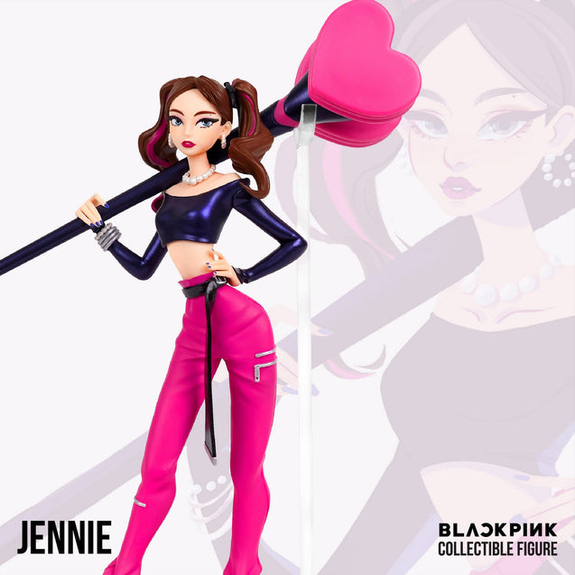 Jennie blackpink figure close up