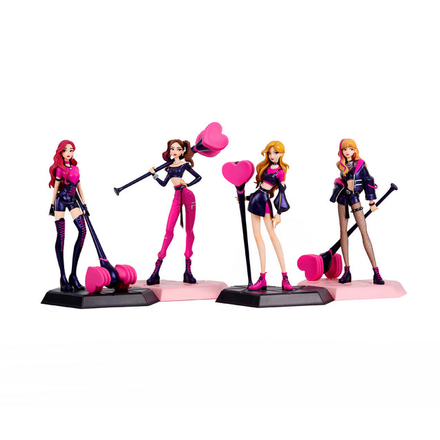 Blackpink collectible figures front view clear