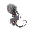 GadgetiCloud BOYA BY-MM1 Cardioid Microphone on-camera microphone compact application mobile phone smartphones with stand filming vlog
