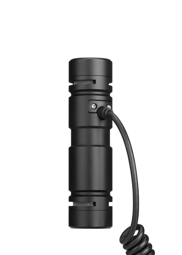 GadgetiCloud BOYA BY-MM1 PRO Dual-Capsule Condenser Microphone with anti-shock mount applications interviews with cables