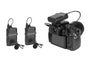 GadgetiCloud BOYA BY-WM4 Pro Dual-Channel Digital Wireless Microphone for camera smartphone filming hands free mic application with DSLRs