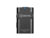 GadgetiCloud BOYA BY-WM4 Pro Dual-Channel Digital Wireless Microphone for camera smartphone filming hands free mic one receiver