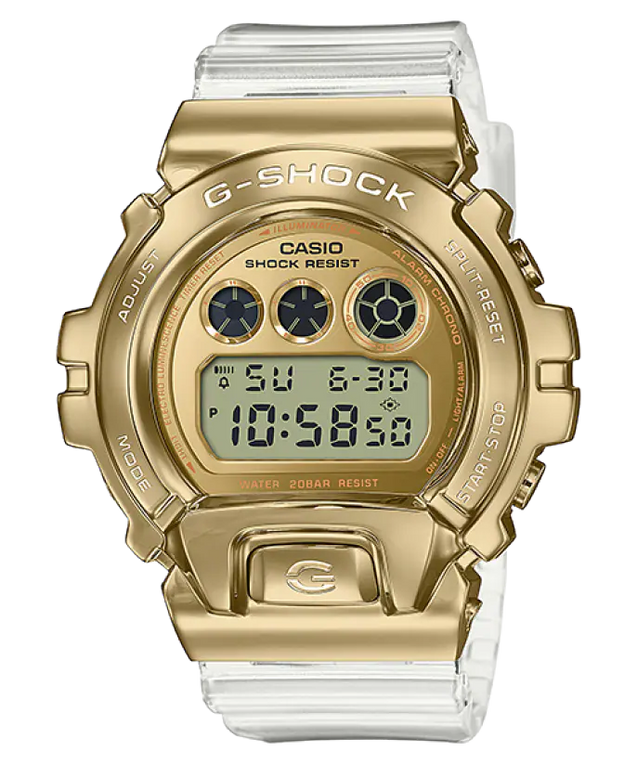 CASIO G-SHOCK Digital Gold Dial Men's Watch #GM-6900SG-9ER