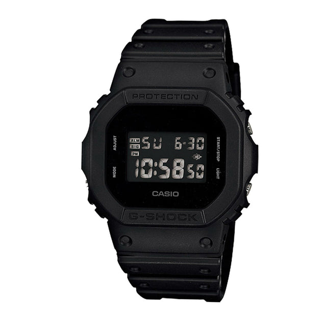 CASIO Men's Black Resin Quartz Watch with Digital Dial #DW-5600BB-1DR