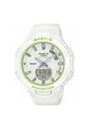 
CASIO Womens Analogue-Digital Quartz Watch with Resin Strap #BSA-B100SC-7AER