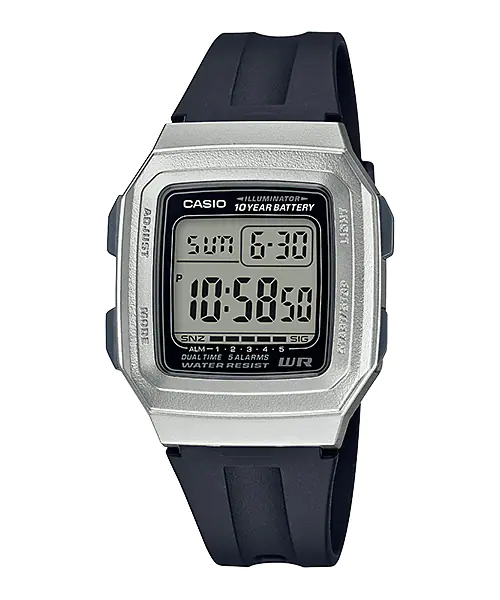 CASIO Youth Series Digital Grey Dial Men's Watch #F-201WAM-7AVDF