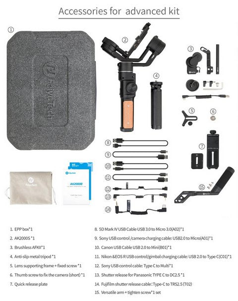 Feiyu-Advanced-Kit-AK2000S-Gimbal-Camera-Stabilizer-handheld-three-exis-for-video-mirrorless-DSLR-cameras-GadgetiCloud