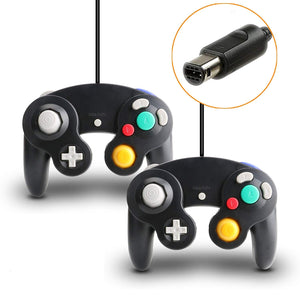 GameCube Controller for Nintendo Wii and GameCube [2 Packs] - GadgetiCloud