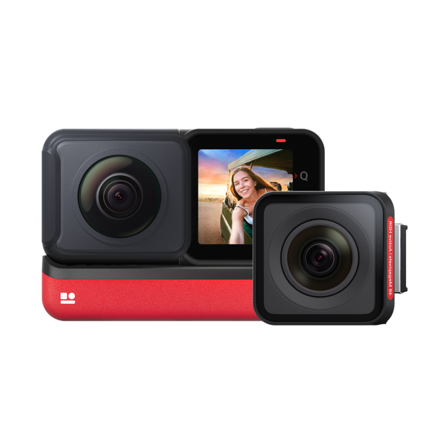 Insta360 ONE RS Interchangeable Lens Action Camera - twin edition - with picture