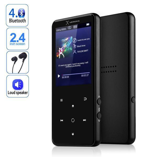 Portable Bluetooth MP3 Player with 2.4" Large Screen - GadgetiCloud