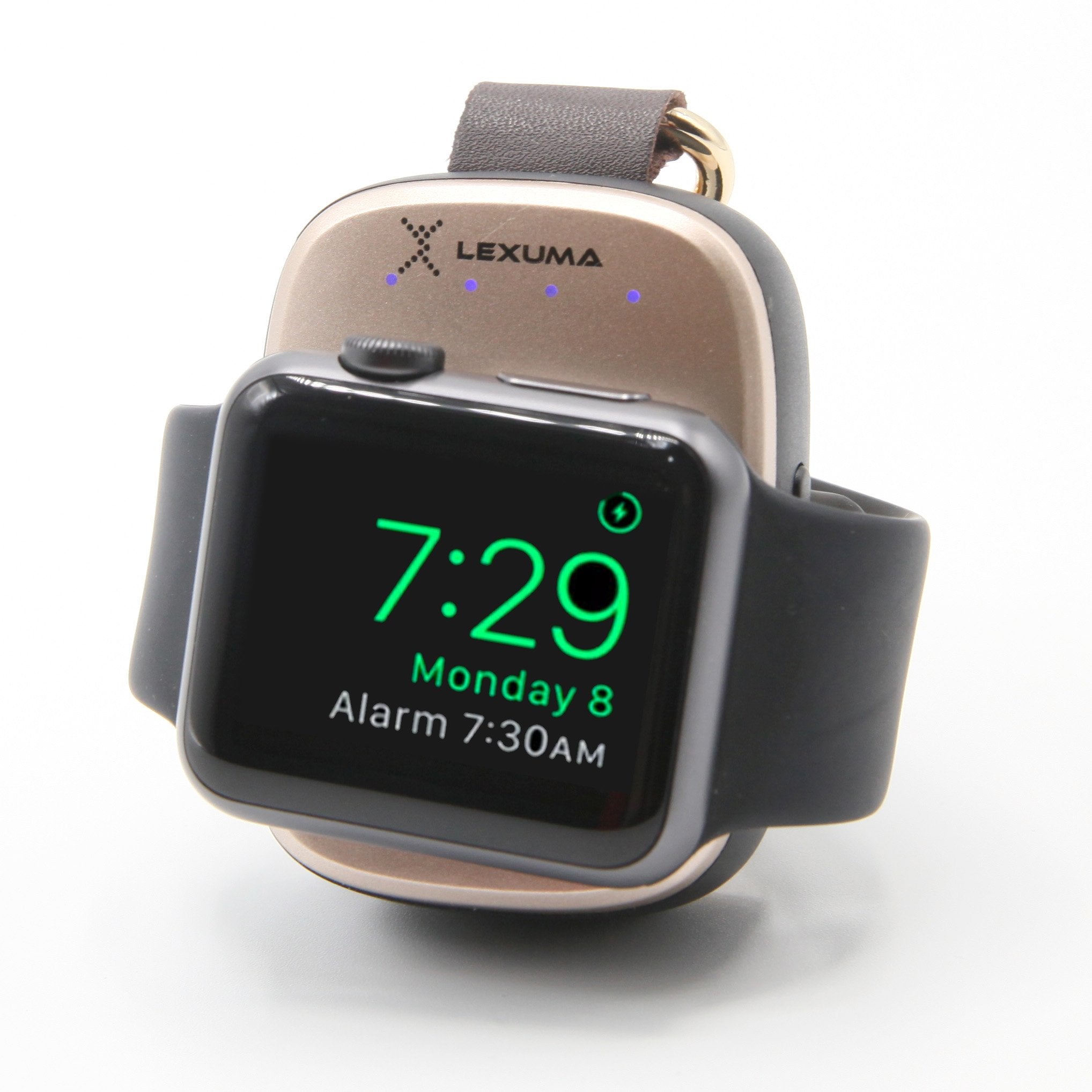 Lexuma XTag Apple Watch Portable Charger External Battery Power Bank [MFi certified] for Apple Watch Series 1 to 5 - GadgetiCloud
