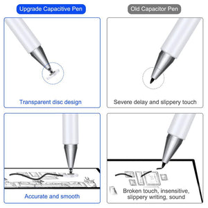lexuma xscreen two way magnetic adsorption clear disc cap stylus pen upgrade capacitive pen
