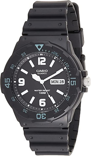 CASIO Black Resin Watch #MRW-200H-1B2VDF