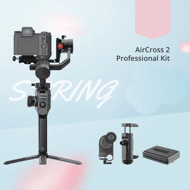 MOZA AirCross 2 Professional Camera Stabilizer beyond your imagination with professional kit