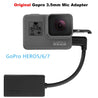 GoPro Pro 3.5mm Mic Adapter AAMIC-001 GoPro Accessories | Mic Adapter | 106dB Stereo Analog-to-Digital Converter | 3.5mm | USB-C