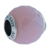 Pandora Opalescent Pink Geometric Facets Charm #791722NOP