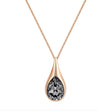 
SWAROVSKI Drop Rose Gold & Black Crystal Pendant #5158849