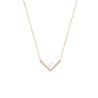 
SWAROVSKI Edify Clear Crystal & Pearl Rose Gold Small Necklace #5186847