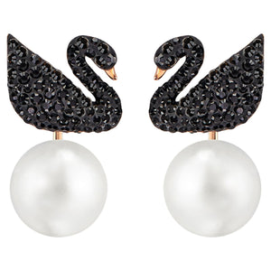 SWAROVSKI Swarovski Iconic Swan Pierced Earring Jackets #5193949