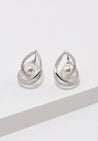 SWAROVSKI Free Pearl Earrings - Rhodium/White #5217718