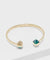 SWAROVSKI Glance Gold Bangle Medium #5278533