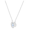 SWAROVSKI Sparkling Dance Necklace - Blue #5279425