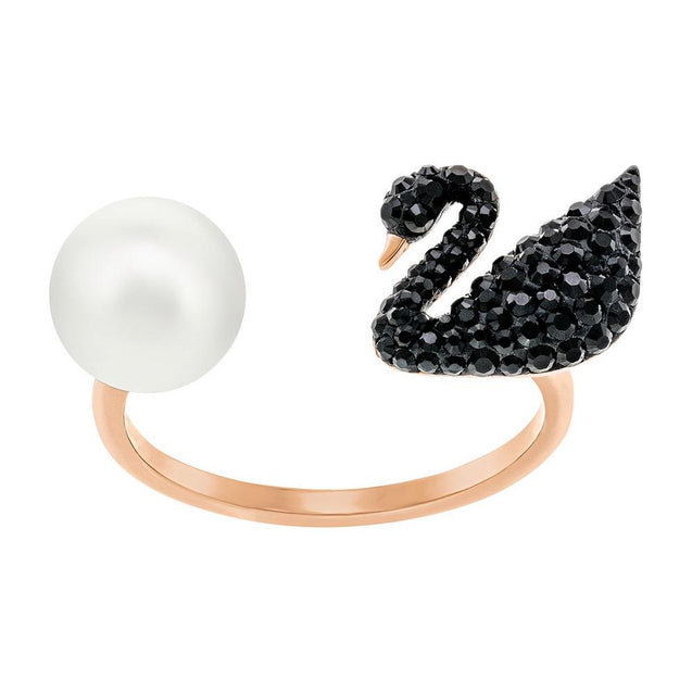 SWAROVSKI Iconic Swan Open Ring Size 50 #5296471