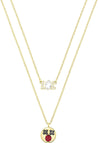 SWAROVSKI Women Gold Plated Pendant Necklace #5351571