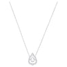 
SWAROVSKI Sparkling Dance Pear Necklace White #5451992