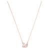 SWAROVSKI Dazzling Swan necklace - Rose Gold #5469989