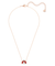 SWAROVSKI Swarovski Sparkling Dance Ladybug Necklace - Red & Gold-tone plated #5521787