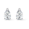 SWAROVSKI Attract Pear Stud Pierced Earrings - White #5563121