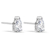 SWAROVSKI Attract Pear Stud Pierced Earrings - White #5563121