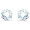 SWAROVSKI Attract Circular stud earrings - Blue #5570943