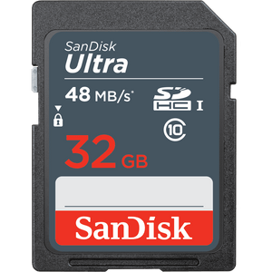 SanDisk 32GB SDHC Ultra UHS-1 Memory Card - GadgetiCloud