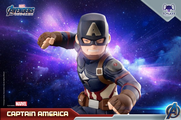 漫威復仇者聯盟：美國隊長正版模型手辦人偶玩具 Marvel's Avengers: Endgame Premium PVC Captain America official figure toy listing round