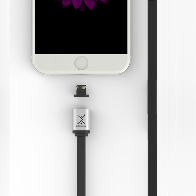 Lexuma XMAG – Magnetic Lightning Cable (For Apple Devices) - GadgetiCloud