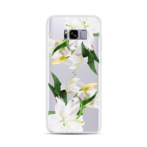 Personalized Case for Android - White Lily - GadgetiCloud