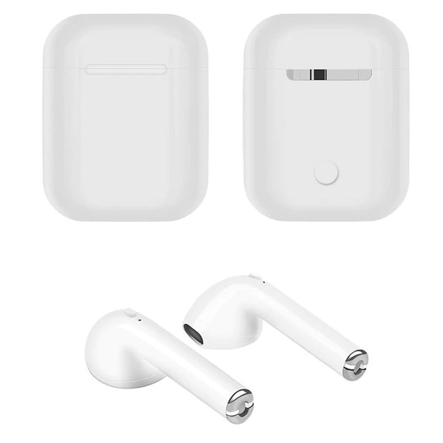 Wireless Earbuds, your true Bluetooth 5.0 stereo wireless headset, with charging case and built-in microphone, suitable for mobile phone/sports/gym/work, mini Hi-Fi in-ear stereo waterproof earphones