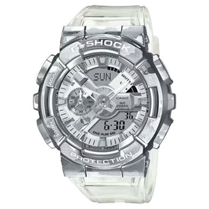 CASIO GM-110 Series Analog-Digital White Watch #GM-110SCM-1ADR