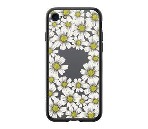 [iPhone Customize] - White Flowers - GadgetiCloud