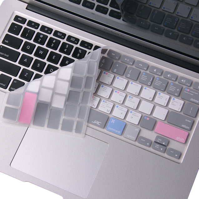 MacBook Keyboard Cover - Light Grey - GadgetiCloud