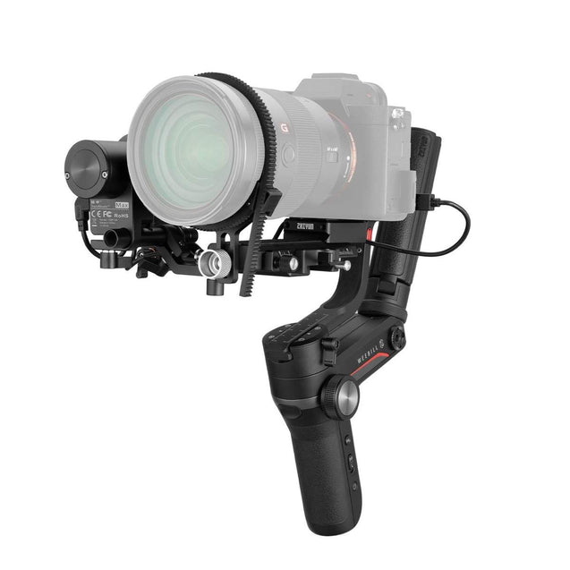 ZHIYUN Weebill-S Compact 3-Axis Handheld Gimbal Stabilizer for Mirrorless and DSLR Cameras & Lens Combos overview front